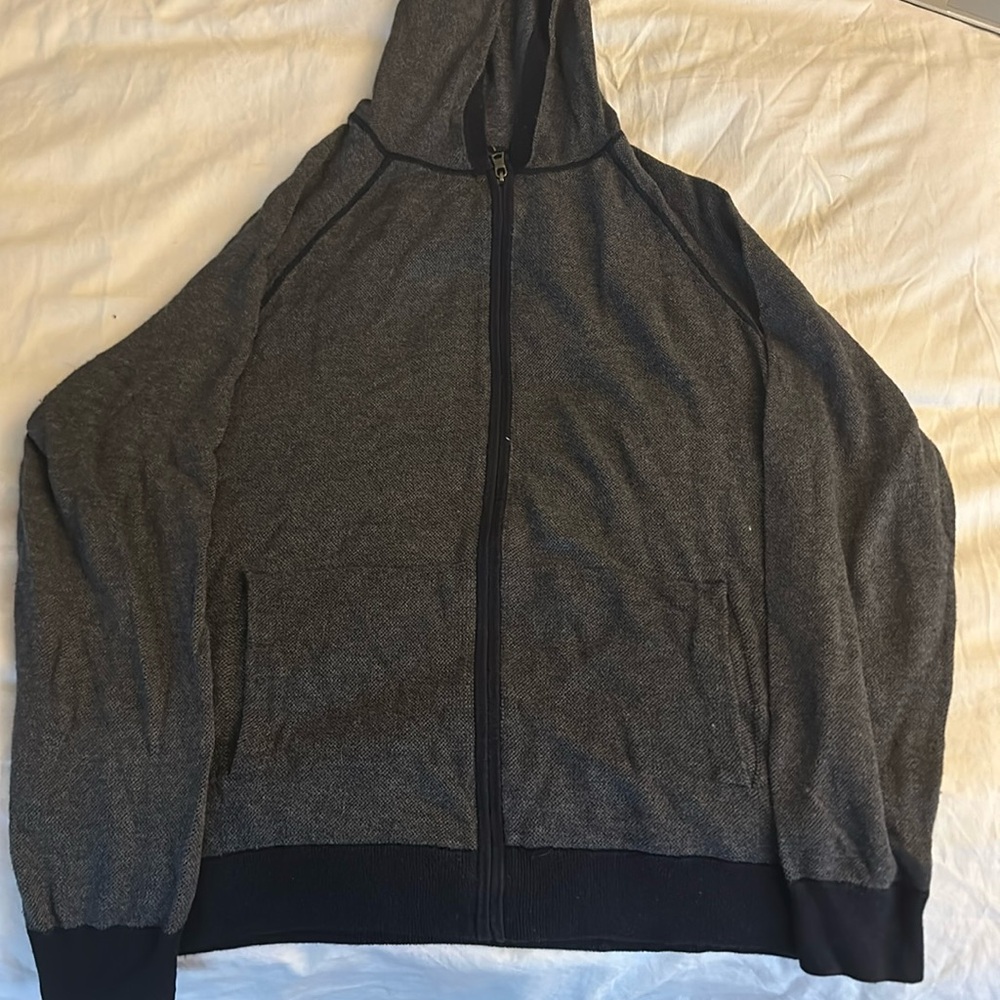 Banana Republic zip up sweater, mens XL